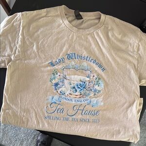 Gildan Cream Short Sleeve Tee